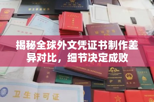 威海揭秘全球外文凭证书制作差异对比，细节决定成败
