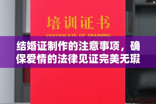 乌伊岭结婚证制作的注意事项，确保爱情的法律见证完美无瑕
